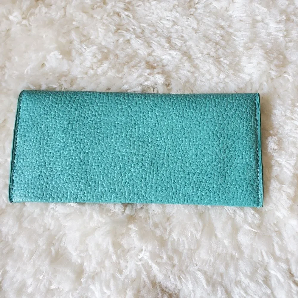 ‎Women's Wallet  Faux Leather Green